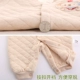 Áo sơ mi cotton cho bé mùa thu và mùa đông romper 0 quần áo ngủ cho bé sơ sinh 1 tuổi dày cotton ấm cho bé body chip cho bé sơ sinh Áo liền quần