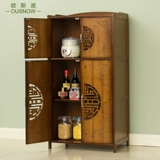 Osno NAN BAMBOO Микроволновый шкаф Орган Ретро чайный шкаф чайный полка лабораторный хранение кухня кухня отделка полка
