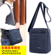 Túi của nam giới Ba Lô Giản Dị Canvas Shoulder Messenger Túi Người Đàn Ông của Không Thấm Nước Oxford Vải Chữ Thập của Nam Giới Túi Kinh Doanh Túi