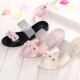 Một từ kéo dép, nêm, bãi biển, nữ, mùa hè, 2018, thời trang mới, phiên bản Hàn Quốc, bên bờ biển, chống trượt, bên ngoài, hoa trà giày nữ đẹp Dép