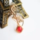 Đồ cưới / cưới thủ công / clip tóc mong muốn / clip chúc mừng / trâm cài / đám cưới / clip cô dâu tóc vàng - Trâm cài