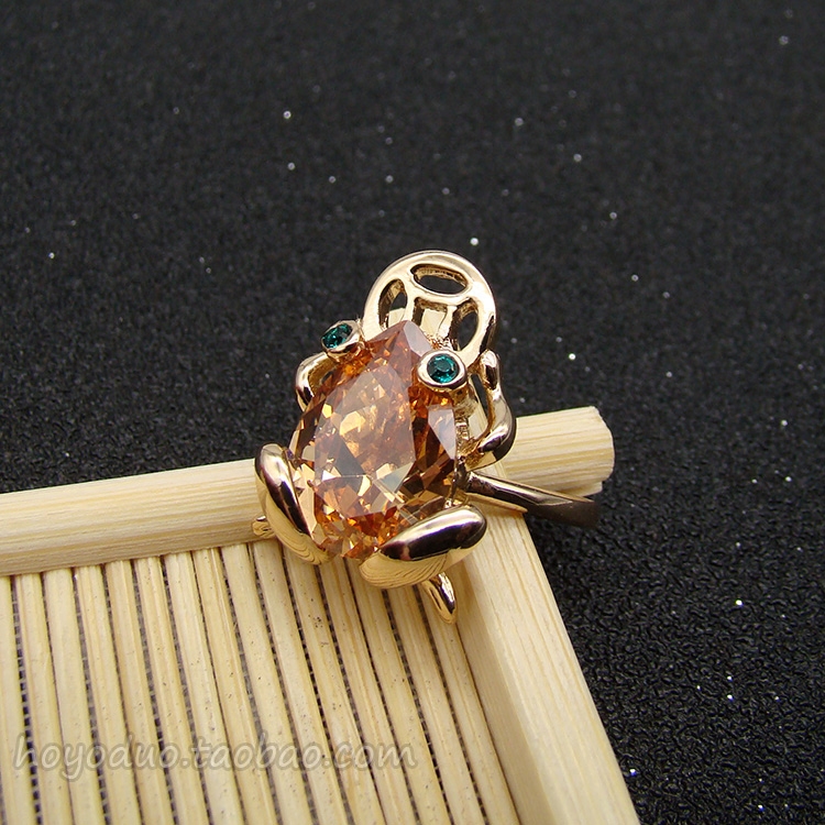 Bague Femme OTHER   en Alliage argent plaque plaque or - Ref 3088420 Image 4