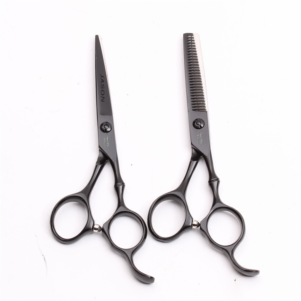 Jason Jason Black Hair Scissor Straight Cut Hair Hairdryer Handscarf Slipper Tooth Cut Liu Sea Slipper