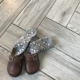Cô gái mới trong vớ mùa xuân và mùa thu cotton Hàn Quốc hoang dã retro hoa mùa đông vớ dày thời trang quần tất da chân dày đẹp cho bé gái Vớ