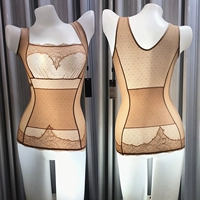 O Laizi phụ nữ đích thực ren ống hàng đầu eo bụng cơ thể phù hợp với corset giảm béo vest 3135 quần lót nữ cao cấp