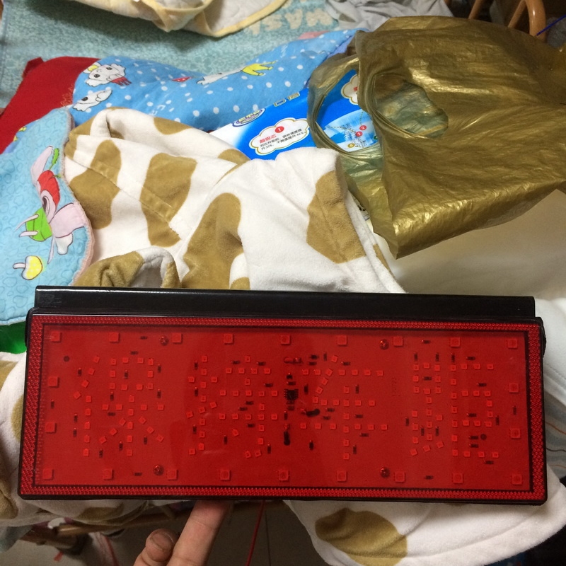 LED keep car from taillight wagon fog lights 12V24V row lights bursting lights brake light safety warning lights