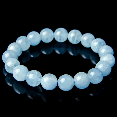 Натуральные сапфировые бусины, украшение-шарик ручной работы, браслет из бисера