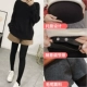 Bà bầu quần short xuân hè thu đông 2018 mẹ mới mặc mẹ mang bầu nâng bụng quần legging mùa thu