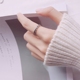 Love Lodge S925 Nhẫn bạc Nữ Thái Bạc Retro Twist Open Ring Thời trang Quốc gia Dệt vòng đơn nhẫn nam vàng 18k Nhẫn