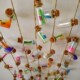 Creative hanging wishing bottle wind chime wishing bottle gift bottle decorative bottle mini glass bottle