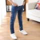 Quần bé trai 2018 quần jeans nam mùa xuân và mùa thu quần trẻ em Phiên bản mỏng của quần đơn trong thời tiết đàn hồi của trẻ em
