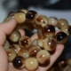 Vòng cổ yak sừng tự nhiên hạt cườm hạt vòng tay máu và người đàn ông mô hình với kim cương gỗ hồng sao gió quốc gia