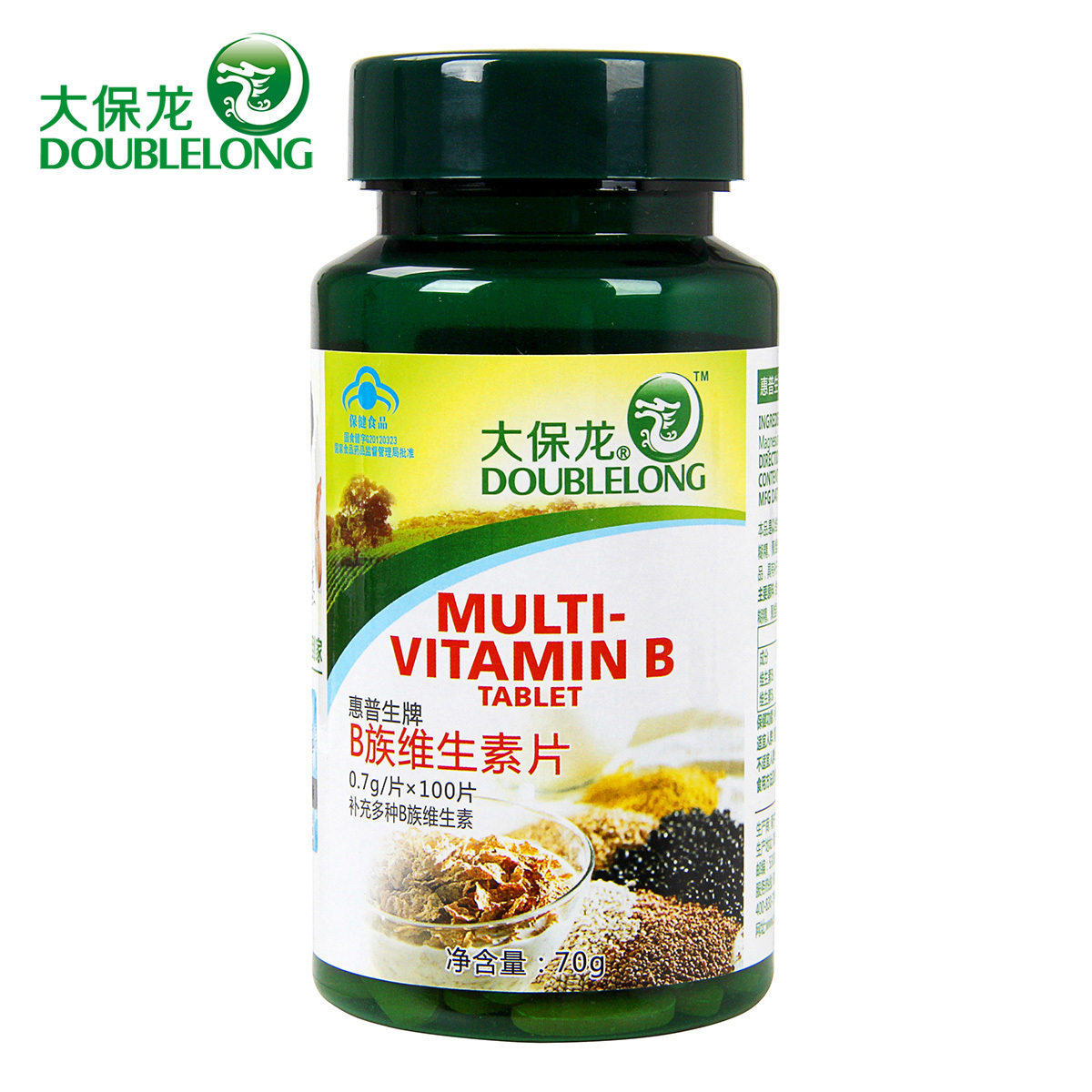 大保龙 惠普生牌B族维生素片 0.7g/片*100片