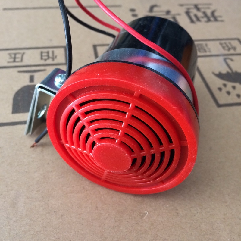 Red Didi plastic 12vz4v universal reversing horn car truck trailer modified reversing