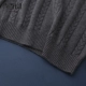 Shang Baiyi tinh khiết cashmere áo len nam cao ve áo áo thun áo len dài tay áo tinh khiết cashmere mùa thu và mùa đông dày đan áo len nam áo da lộn nam Áo len Cashmere
