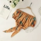 Mùa hè 2018 mới in retro phong cách quốc gia từ cổ áo quây tay áo ngắn đoạn thắt eo áo sơ mi nữ sơ mi voan Áo sơ mi
