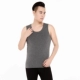 Áo vest nam ấm áp cộng với nhung dày Quần thun cổ tròn co giãn cao Mùa đông trung niên vest đỏ lớn