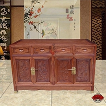 Burmese rosewood 1 3m shoe cabinet large fruit rosewood solid wood mahogany shoe cabinet sideboard storage cabinet