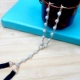 Mùa hè đồ lót trong suốt với dây đeo chéo chống trượt điều chỉnh thời trang vẻ đẹp liền mạch trở lại dây đeo kim loại ngọc trai dây đeo đồ lót gợi cảm Vai tráng
