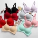 Xia Wei nữ cảm giác không có dấu vết kích thước lớn đồ lót không có vòng thép áo ngực ABC cup bra điều chỉnh đồ lót do lot Bộ đồ lót