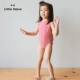 LittleNaive màu nhỏ ngây thơ phù hợp với mẫu áo bé trai và bé gái Bộ đồ bơi Xiêm để gửi mũ bơi 18 hè mới