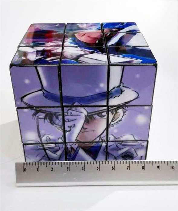 Yangzhou Qiqu Hut Creative Personality Kidd Conan Gift Good Product Customized 3 Order Big Rubik's Cube Photo Rubik's Cube
