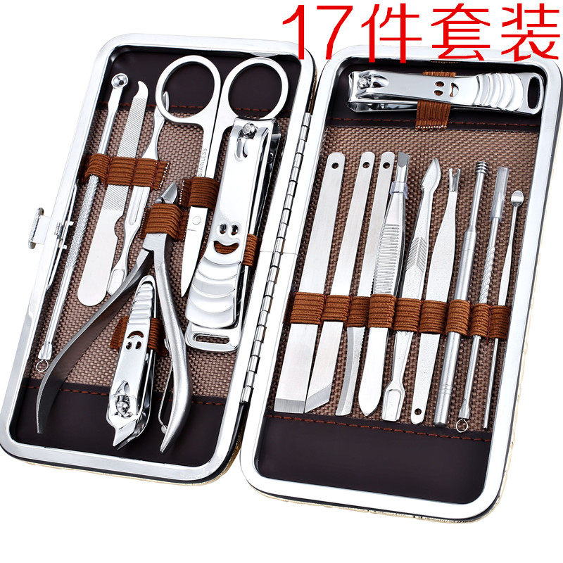 指甲刀套装工具修脚刀美甲修剪钳休家用灰剪甲指夹成人子甲掏耳勺