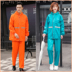 Áo mưa quần phù hợp với gói đôi ngụy trang chống rò rỉ kỹ thuật số PVC dạ quang set chia áo mưa ngoài trời nam quần áo mưa Áo mưa / Quần mưa / Áo mưa