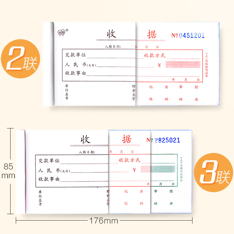 [USD 8.05] Two Unions Two Unions Three Unions Multi-column Receipt No ...