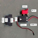 Máy khoan sạc 12 v16.8v21v có thể thay đổi tốc độ tiến và lùi công tắc phụ kiện công cụ lithium - Dụng cụ điện