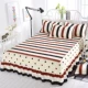 Mùa xuân trải giường cotton satin jacquard gia đình bốn váy ngủ phong cách châu Âu DN giường bedspread giường đặt phần mỏng - Váy Petti váy giường khách sạn