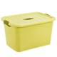hộp nhựa 4 ngăn Trung bình 65l nhỏ lớn lưu trữ máy tính để bàn hộp lưu trữ nhựa hộp lưu trữ trong suốt hộp lưu trữ thiết bị gia dụng hộp nhựa lớn