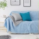 Bắc Âu đơn giản hai mặt trong gió sofa khăn sofa bọc toàn bộ sofa bao phủ bảo vệ bụi phủ chăn đôi dòng - Bảo vệ bụi