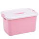 hộp nhựa 4 ngăn Trung bình 65l nhỏ lớn lưu trữ máy tính để bàn hộp lưu trữ nhựa hộp lưu trữ trong suốt hộp lưu trữ thiết bị gia dụng hộp nhựa lớn