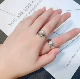 Cặp vợ chồng mẫu tóc đơn giản cha mẹ nhẫn s925 nhẫn lưu niệm tự làm handmade nhẫn cưới - Quà lưu niệm cho bé / Sản phẩm cá nhân tặng quà sinh nhật cho con trai 15 tuổi