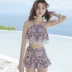 Cặp đôi đồ bơi hot suối nữ chia ba hoặc bốn bộ bikini nhỏ gợi cảm bikini mỏng bảo thủ quần đi biển - Vài đồ bơi Vài đồ bơi
