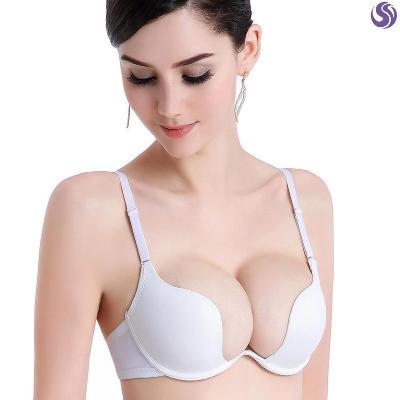 Urban sexy beauty sexy U-shaped low corset backless invisible seamless underwear women super gathered sexy beauty back W