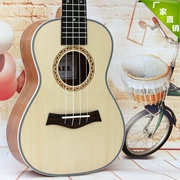 Đàn ukulele 21 inch uklele cây đàn guitar nhỏ ukulele ukulele 5 dòng trắng bên vân sam - Nhạc cụ phương Tây