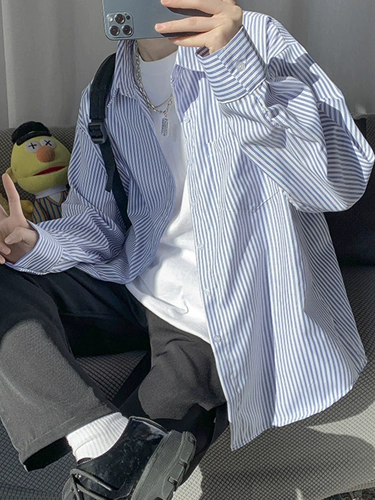 Японская рубашка, ретро куртка для отдыха, осенняя, подходит для подростков