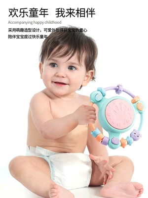 Đồ chơi trống vỗ tay cho bé trống cầm tay có âm nhạc cho bé trống đồ chơi cho trẻ từ 0-1-2 tuổi đồ chơi âm nhạc điện tử cho trẻ Đồ chơi âm nhạc / nhạc cụ Chirldren