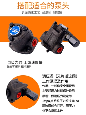 Thủy Lực Bánh Răng Bơm Dầu Điện Cycloid Bơm Bôi Trơn Động Cơ Bơm TOP11A12A13A Cao Cấp Máy Tam Giác Điện Bơm Dầu bộ bơm thủy lực cách lắp bơm thuỷ lực 