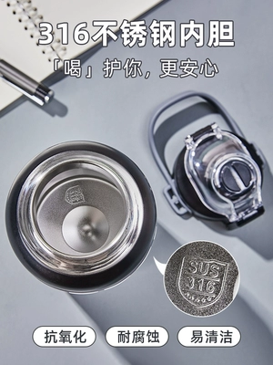 Cốc giữ nhiệt cho bé gái 2024 cốc nước nam cao cấp mới bình nước thể thao dung tích lớn xô tấn cốc bụng lớn bình lock and lock 1l binh dung nuoc bang nhua 
