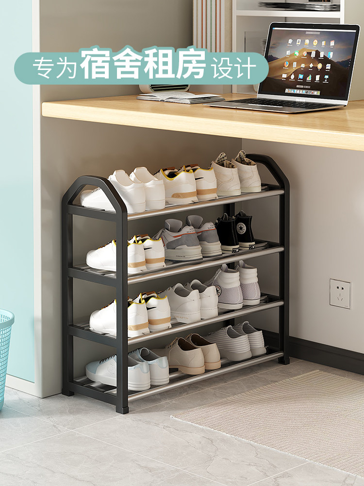 Đơn giản giá giày cửa nhà ký túc xá trong nhà nhiều tầng lưu trữ nhà cho thuê giá giày mới 2023 tủ giày phong cách bùng nổ kệ giày treo tường ke de giay