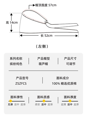 Phòng mổ mũ nữ cotton nguyên chất có thể điều chỉnh nam hóa trị ngón chân nắp mỏng nha khoa nha khoa y tá làm việc mũ cách đội mũ y tế mũ đội đầu y tế 