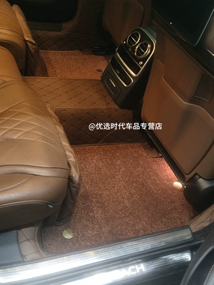 Thảm trải sàn xe hàng không Mercedes-Benz S-class S400gle350gle450gls450c-class c260E300L 360 thảm lót sàn oto cao su 