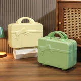 Портативный чемодан с бантиком, маленькая система хранения, подарок на день рождения, 14 дюймов