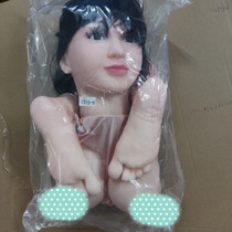 2023 Thickened one-piece installation-free semi-solid silicone doll with pubic hair and foldable
