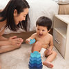 Amazon Baby Stacking Building Blocks Educational Children's 3D Cube Puzzle Children's Soft Building Blocks Silicone Toy