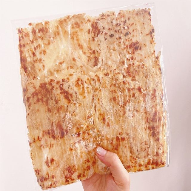 Namdaemun Myeongdong Grandpa Snacks Fish Fillets Pregnant Women and Children Internet Celebrity Snacks Ready-to-eat Hand-Shred Seafood Dried Fish with Thick Meat