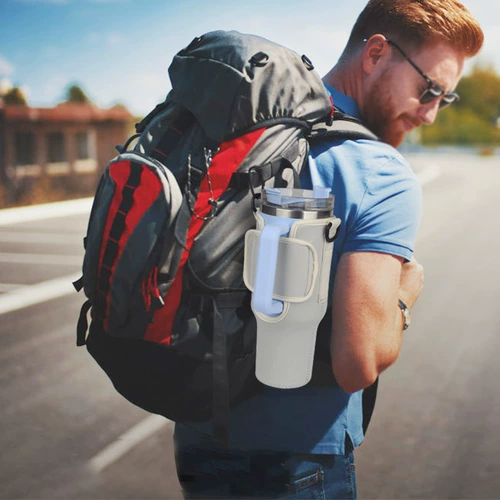 Ручка, вакуумный спортивный термос из нержавеющей стали, 40 унции